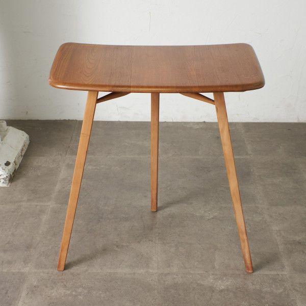 83113★レア ERCOL エンド テーブル アーコール サイドテーブル