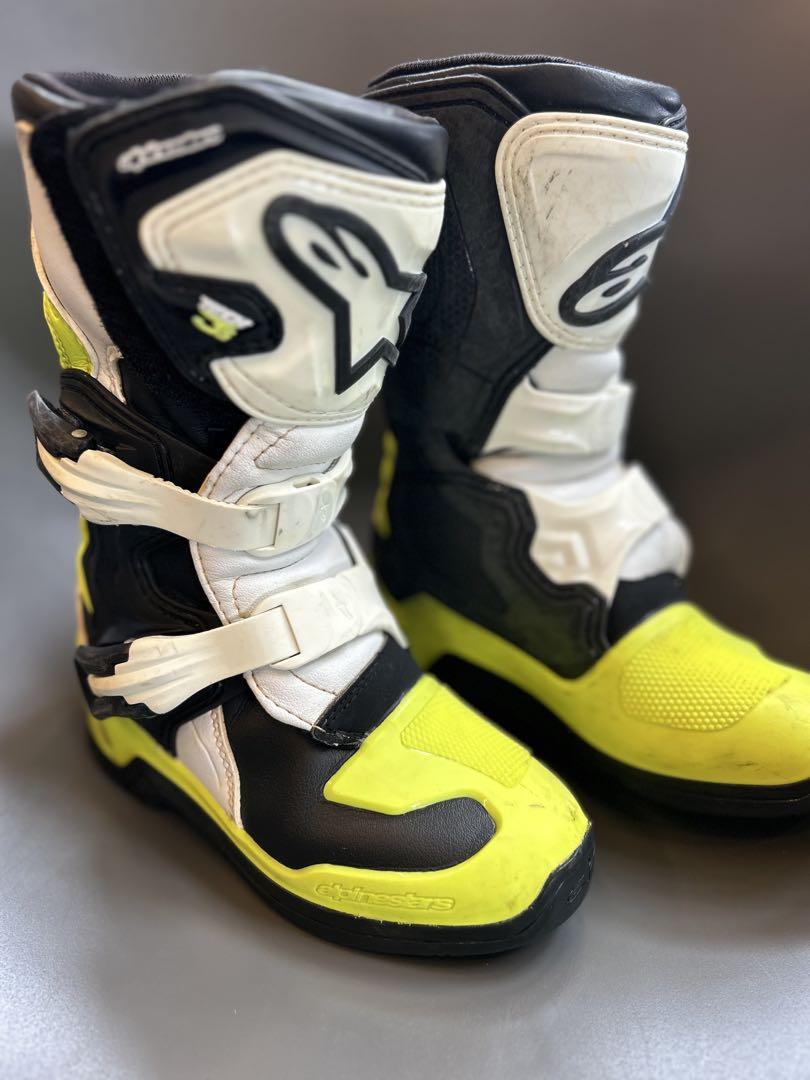 Alpinestars オフロードブーツ 黒/白/黄