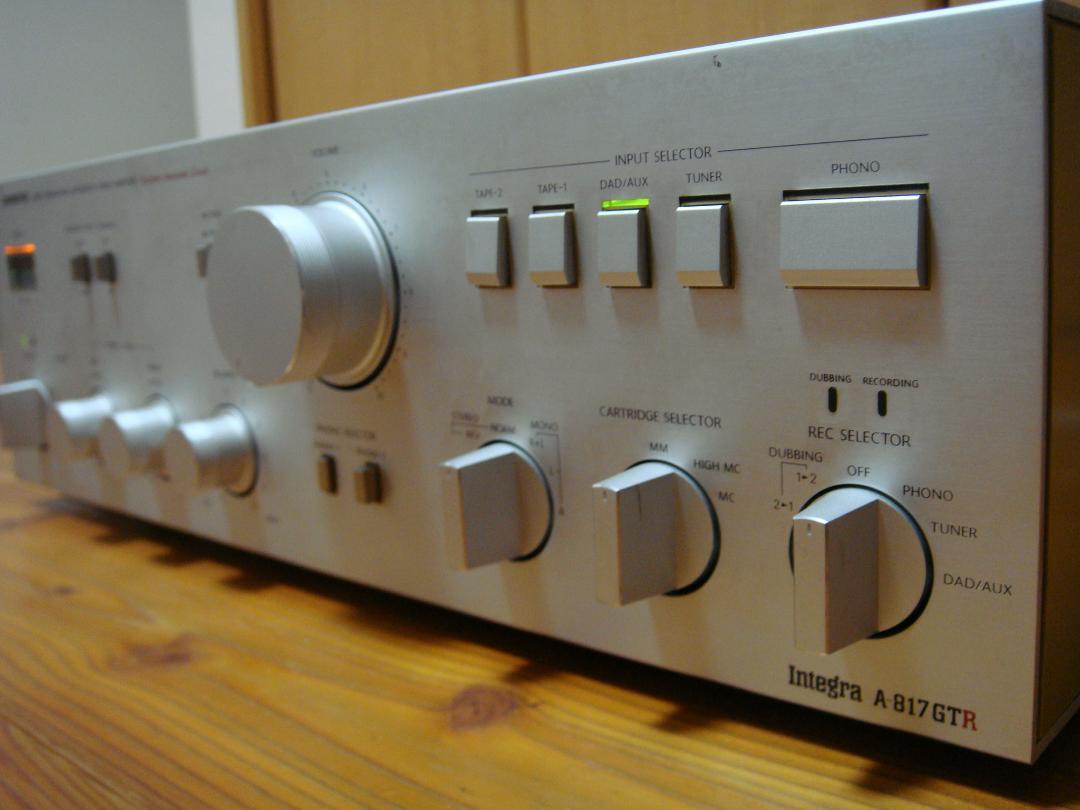 整備済 ONKYOオンキョー プリメインアンプ Integra A-817GTR 整備済 ONKYOオンキョー プリメインアンプ Integra A-817GTR