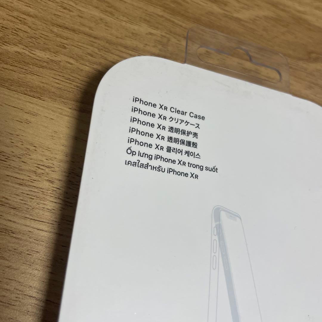 純正 新品 MRW62FE/A XR用 クリアケース 定価4，950円 iPhone XR専用の純正クリアケースが登場 |