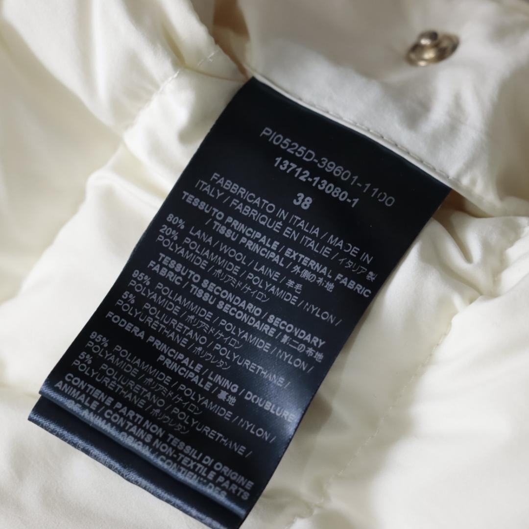 美品!HERNO ヘルノ ハイブリットダウンコート ロングダウン オフホワイト 美品!HERNO ヘルノ ハイブリットダウンコート ロングダウン オフホワイト