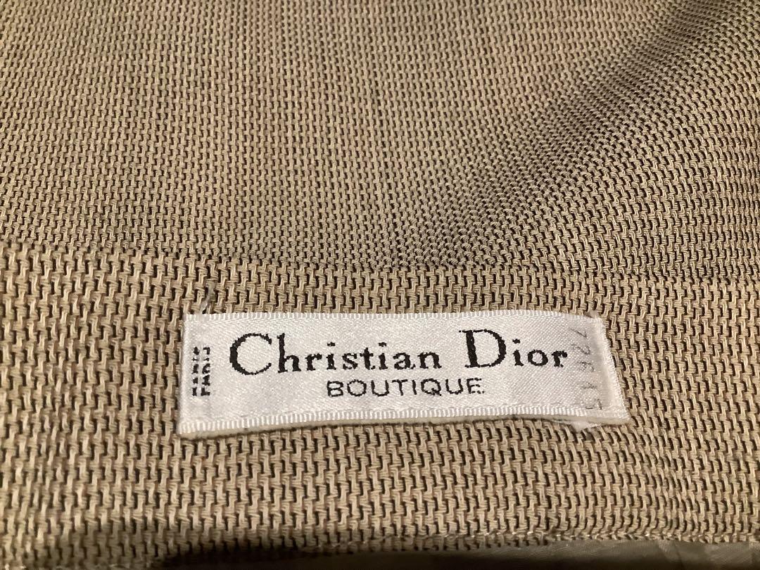Christian Dior セットアップスーツ ベージュ 美品