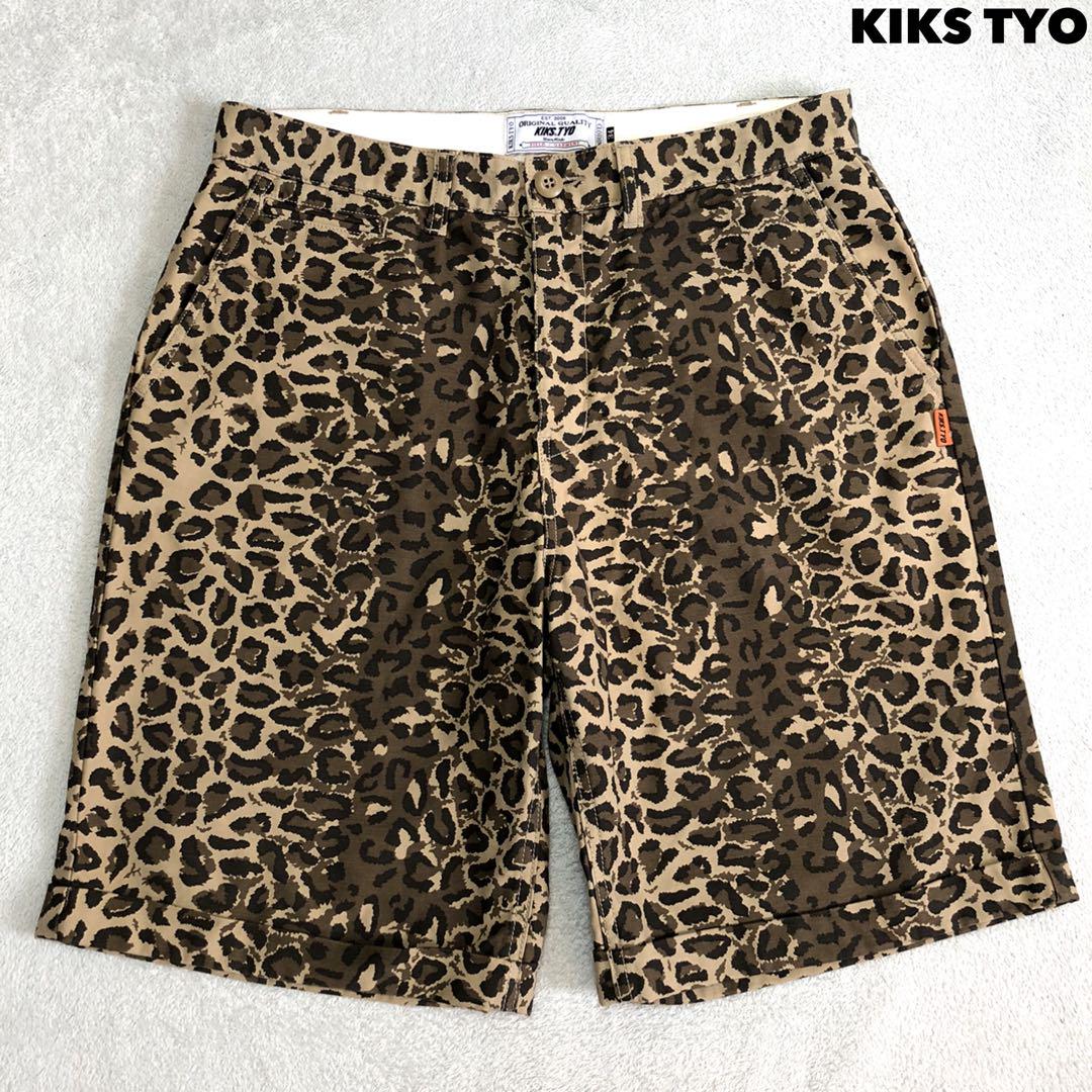 KIKS TYO ハーフパンツ ショートパンツ レオパード ヒョウ柄 W34