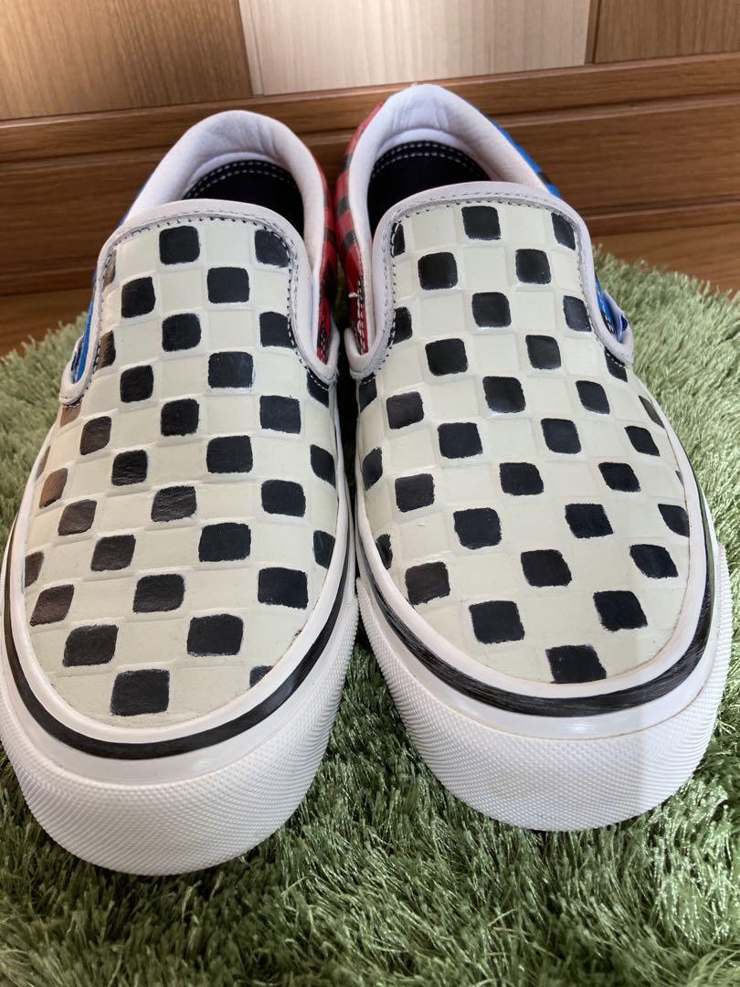 VANS Classic Slip-On 98 DX LEATHER チェック