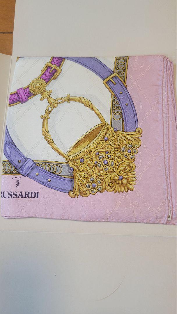 RUSSARDI 装飾的デザイン スカーフ
