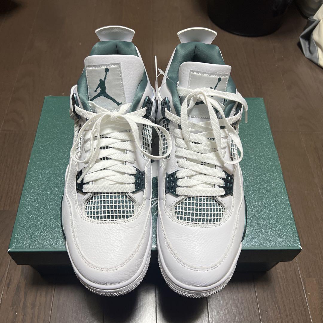 Air Jordan 4 ホワイト/グリーン 未使用