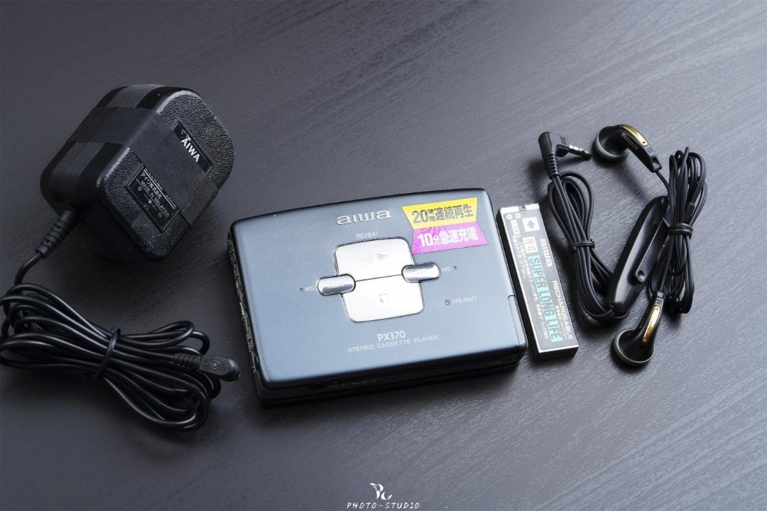 AIWA カセットプレイヤー HS-PX370 整備品 - ポータブル