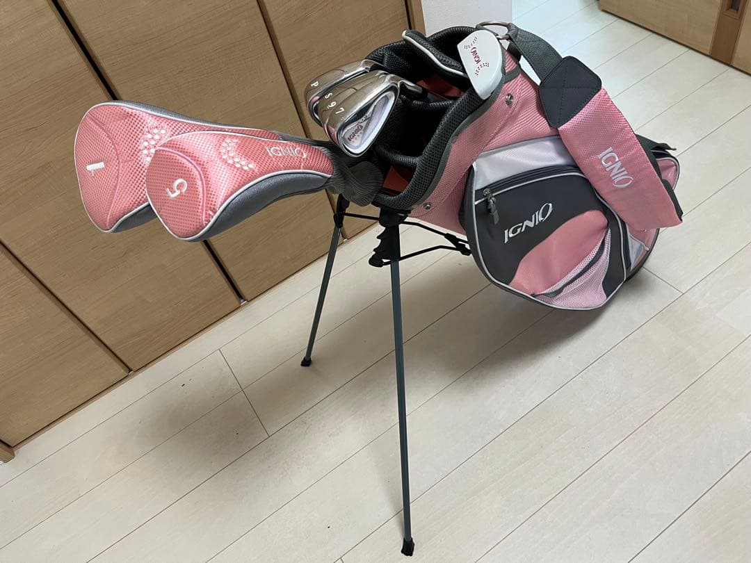 IGNIO レディースゴルフクラブハーフセット 送料込 IGNIO レディースゴルフクラブハーフセット 送料込