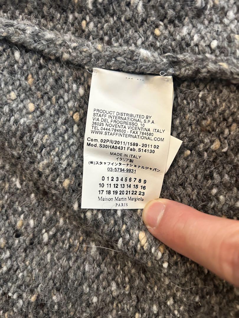 マルジェラ　ニット　カーディガン　margiela