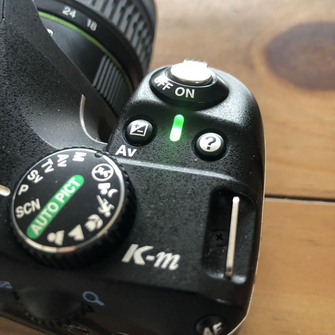 作例あり】PENTAX K-m 18-55レンズ デジタルカメラ 一眼レフ