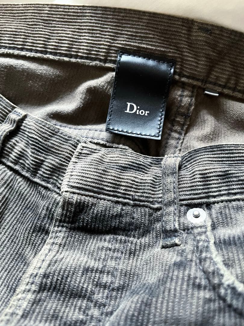 Dior Homme 2004 MUD CORDUROY PANTS 28