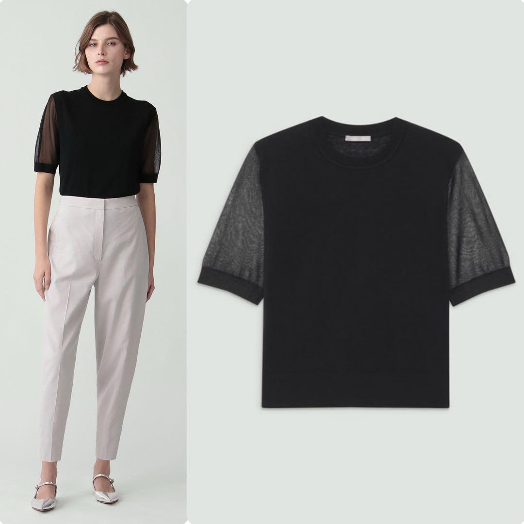 theory luxe 25SS 完売 ウォッシャブル ショートスリーブニット