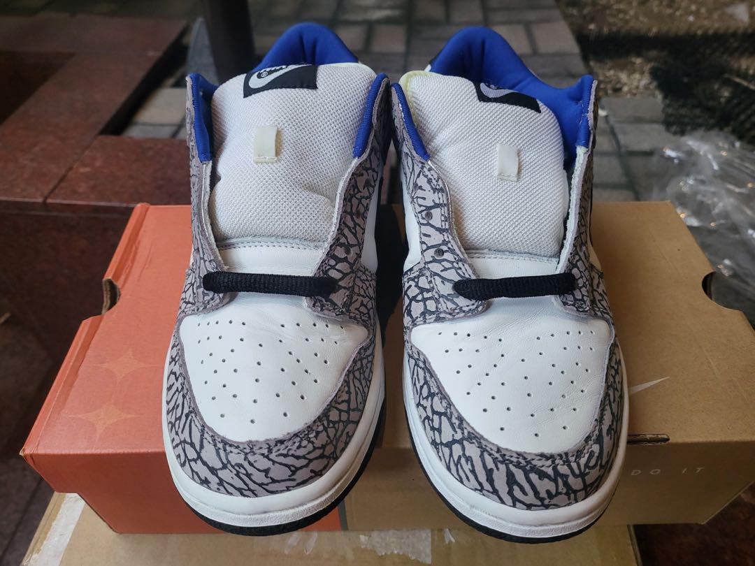 靴 Dunk sb supreme cement