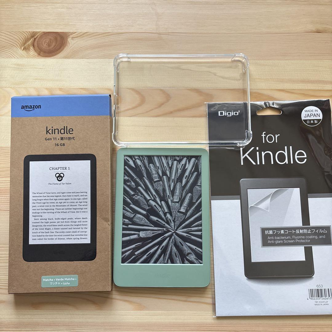 New Kindle キンドル　2024 第11世代　マッチャ16GB 広告なし