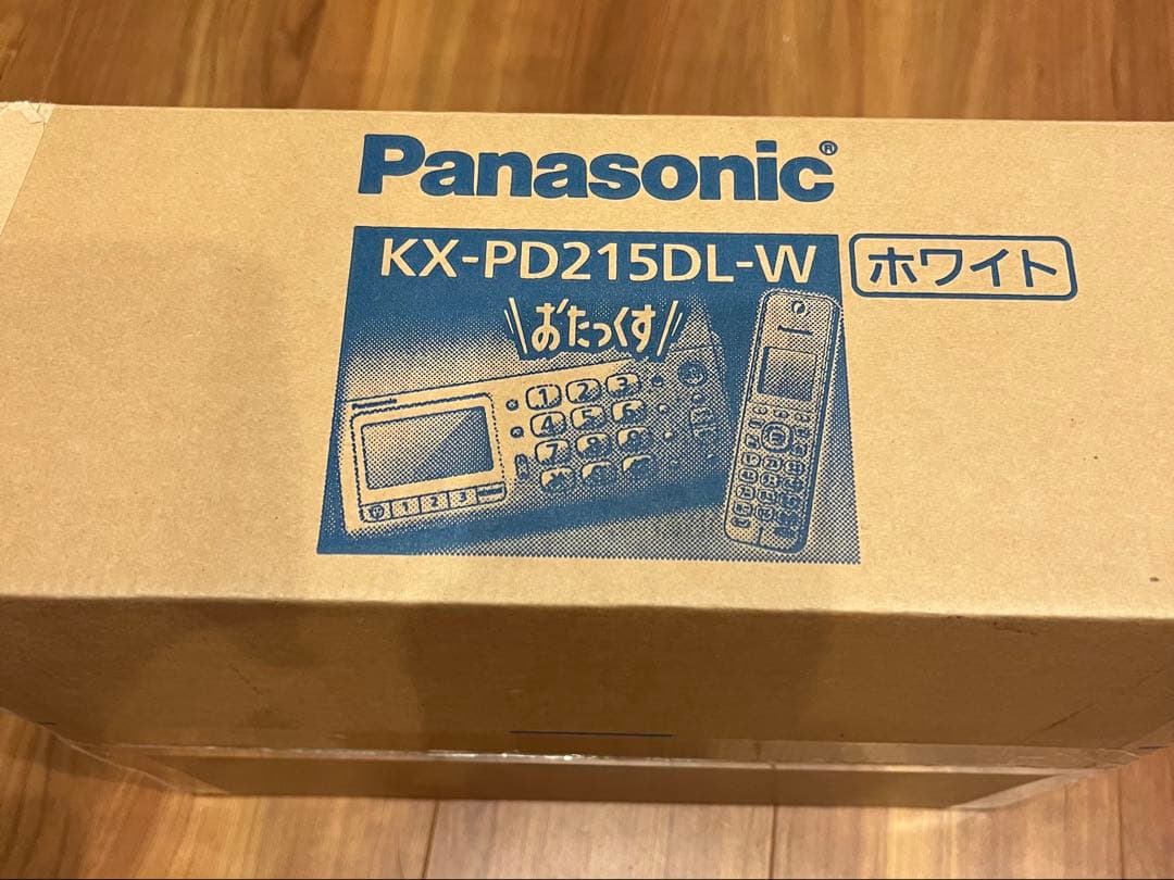 Panasonic KX-PD215DL-W 電話機 ※商品説明お読みください