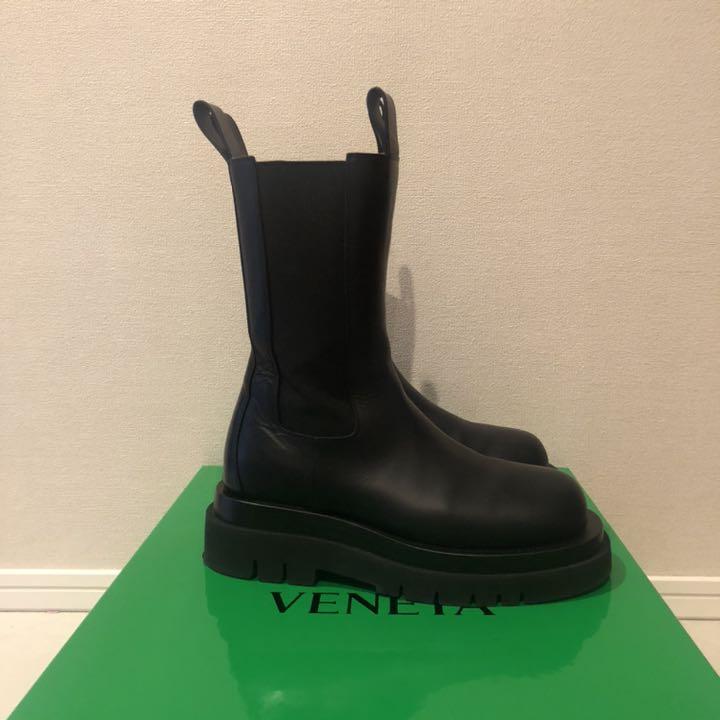 定番人気SALE 美品BOTTEGA VENETA ボッテガ ラグブーツ 36.5 hmbge-m28023358837 高評価得価