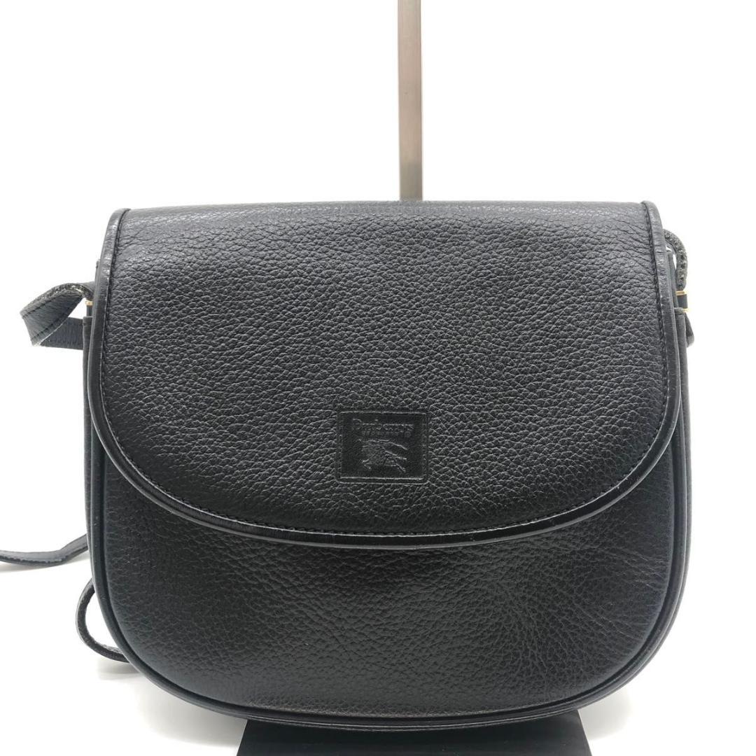 希少品】BURBERRY ノバチェック レザー 斜め掛け ショルダーバッグ