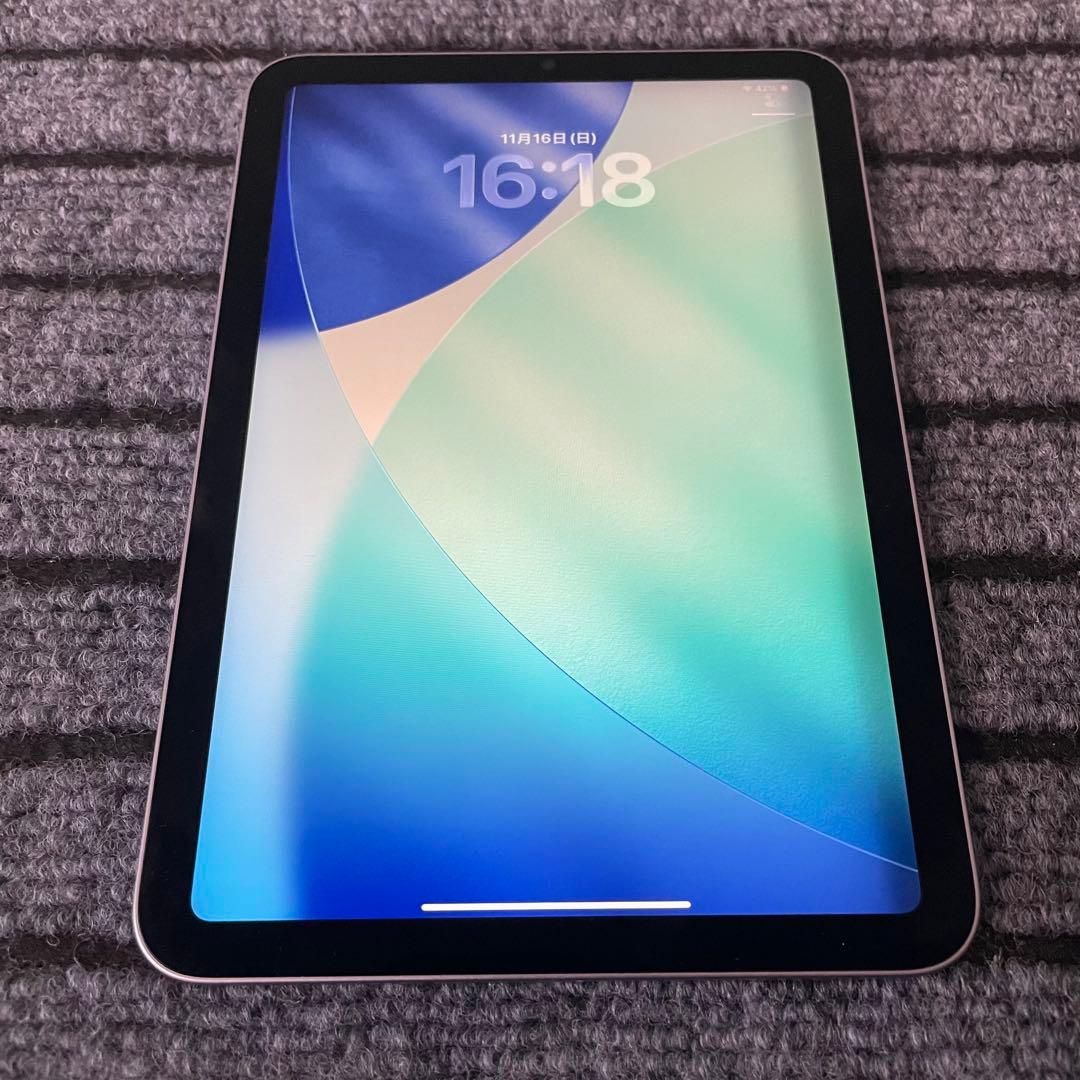 166【早い者勝ち】 iPad mini6 6世代64GB パープル 166【早い者勝ち】 iPad mini6 6世代64GB パープル