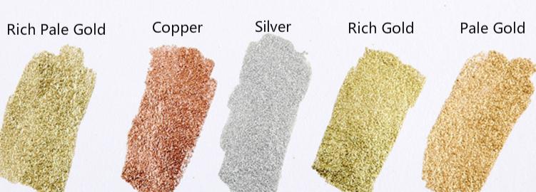 新品 シュミンケ 水彩用金粉20ml Rich Gold