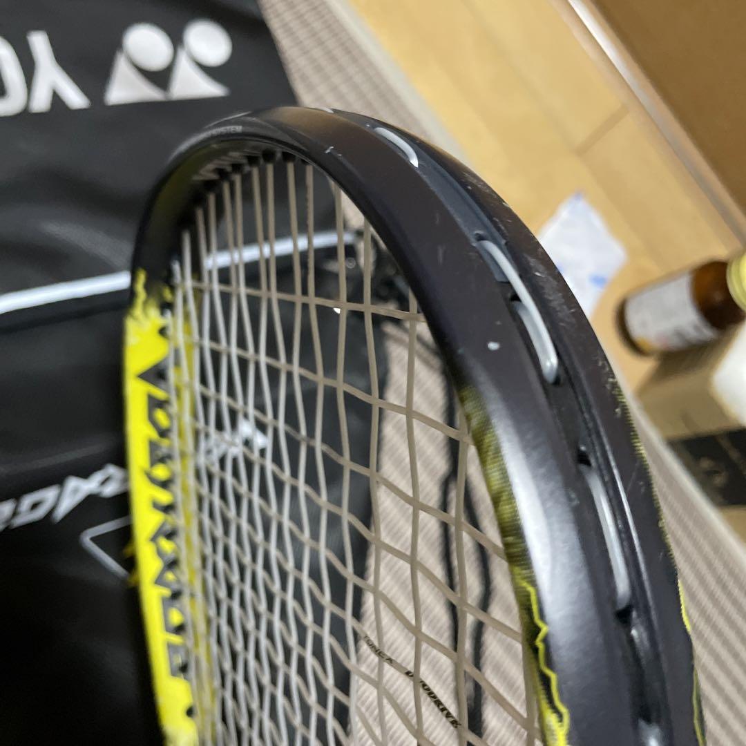 ボルトレイジ　7S UL1 ソフトデニスラケット　ライトニングイエロー　後衛用 ボルトレイジ 7S UL1 ソフトデニスラケット ライトニング