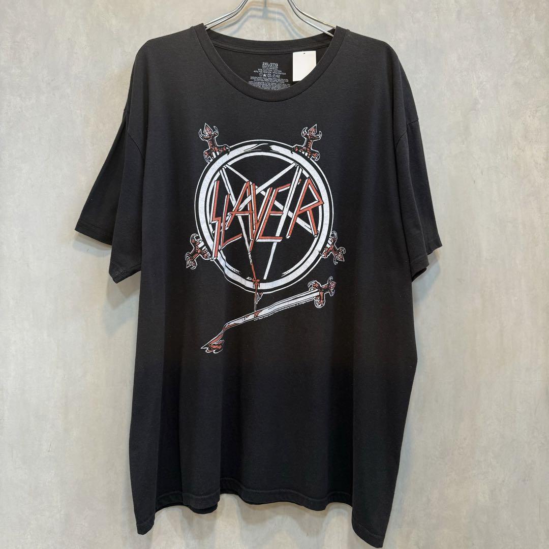 SLAYER Tシャツ XXL 2017 ブラック　オフィシャル スレイヤー