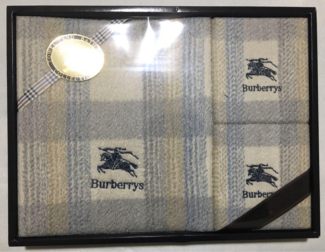 Burberry's バーバリー　タオルセット　バスタオル　フェースタオル