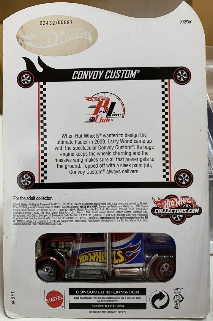 CONVOY CUSTOM RED LINE CLUB