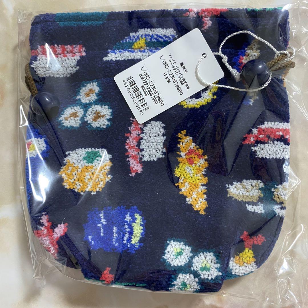 ♡ラブラリー バイ フェイラー♡オースシ♡巾着♡日本製♡新品未開封♡寿司♡ポーチ