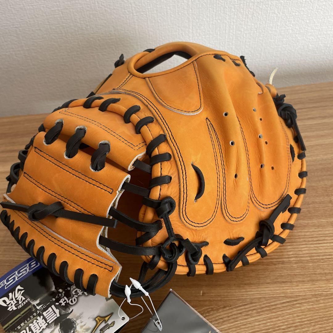 ミズノプロ　軟式用　キャッチャーミット　捕手用　M-R型　定価36,300円