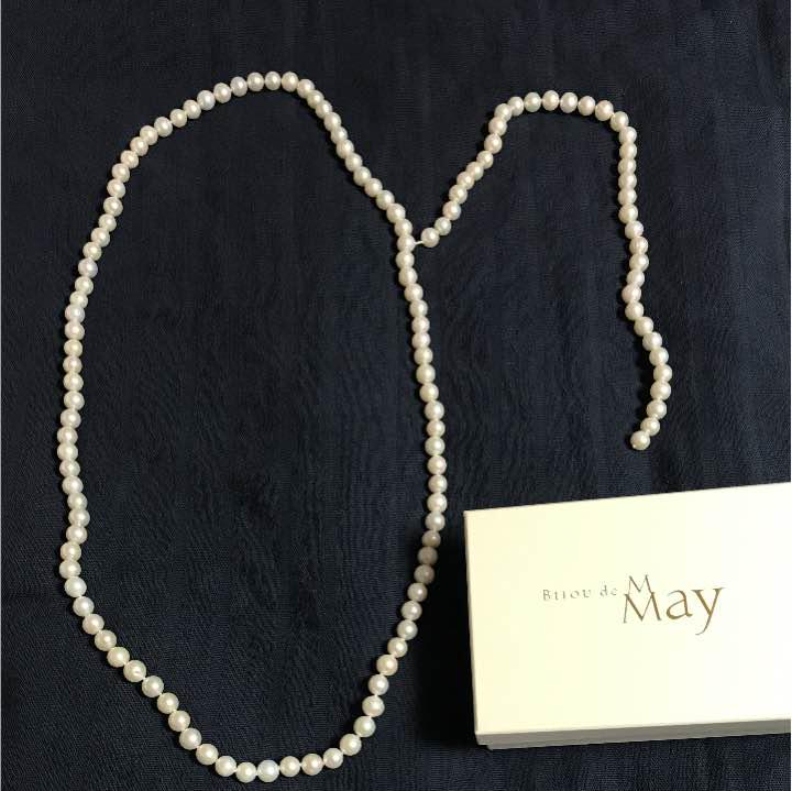 【chimchim】パールネックレス ビジュードエム bijou de m chimchim】パールネックレス ビジュードエム bijou de m