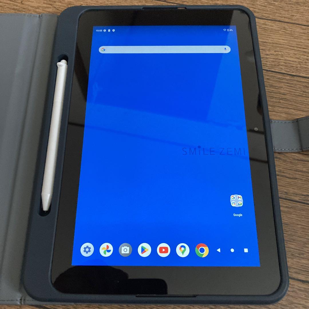 新版 スマイルゼミ 最新型タブレット付属品付 SZJ-JS203 android Androidタブレット本体