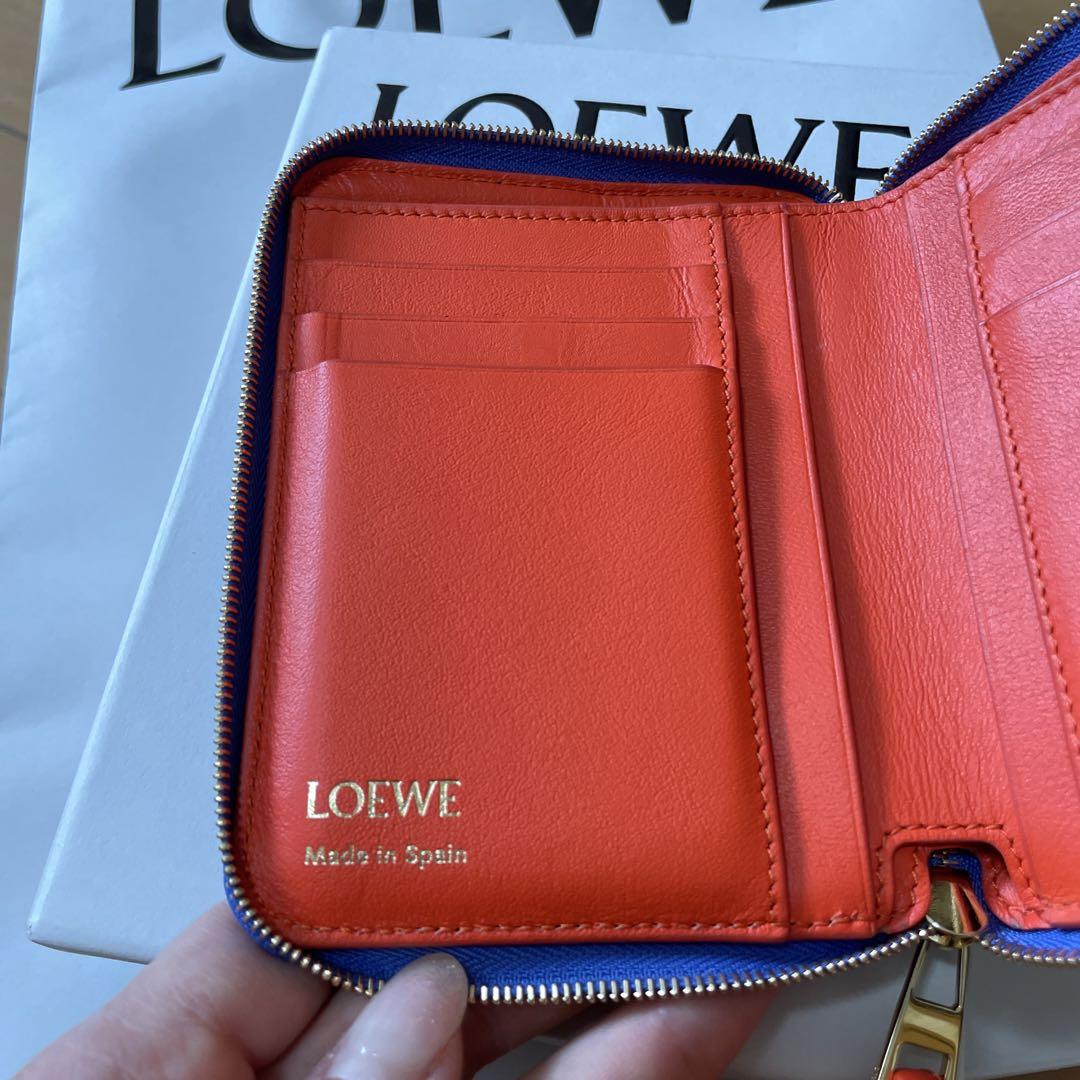 LOEWE ロエベ　財布　ノットコンパクトジップウォレット