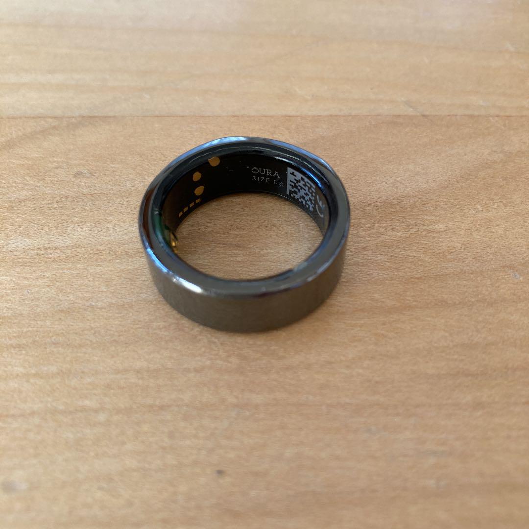 ただきます※ Oura Ring Heritage Black US8 Set kxCfS-m28029427444 ください