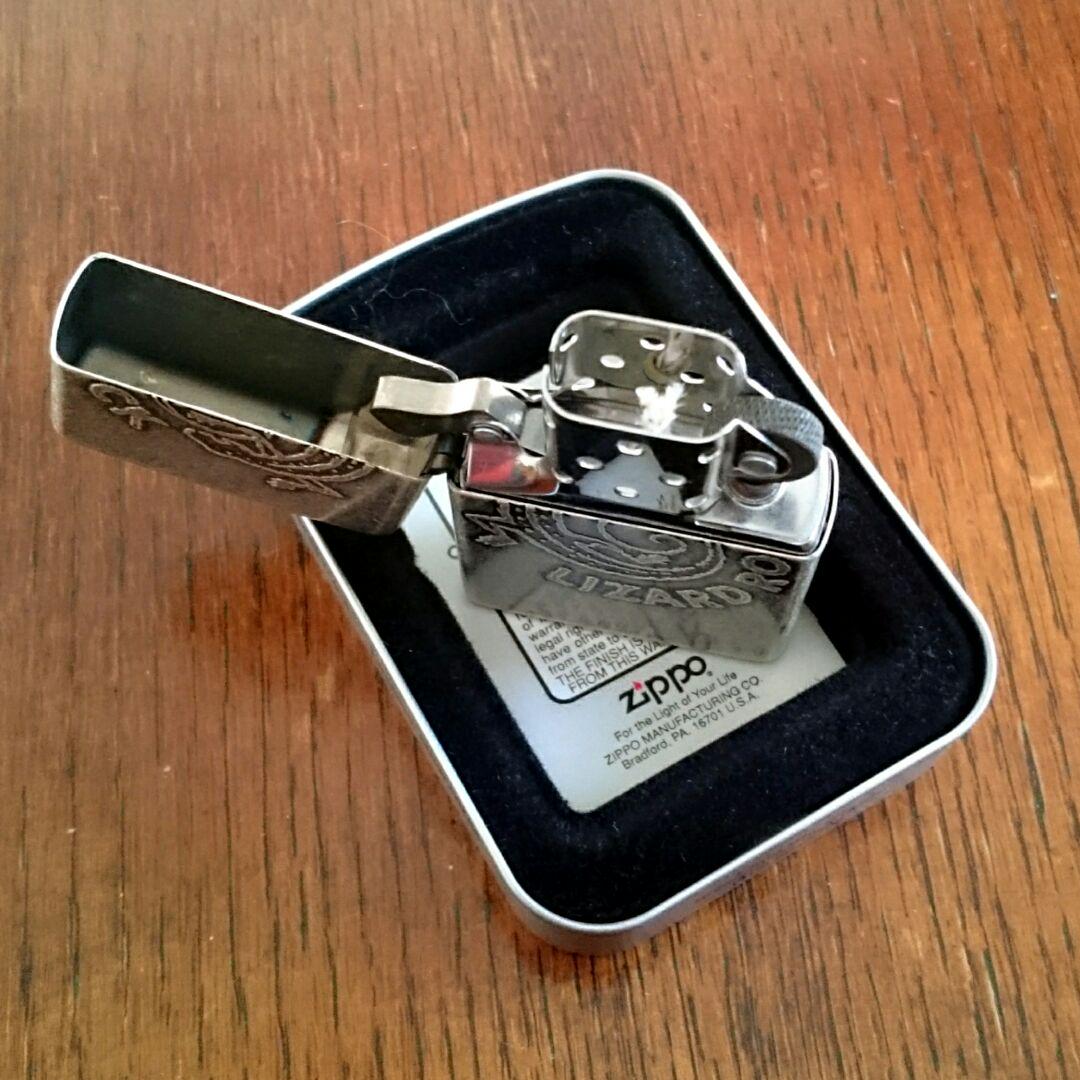超美品 Marlboro Zippo LIZARD ROOK njzXt-m28030433601 マルボロ ジッポ 得価低価