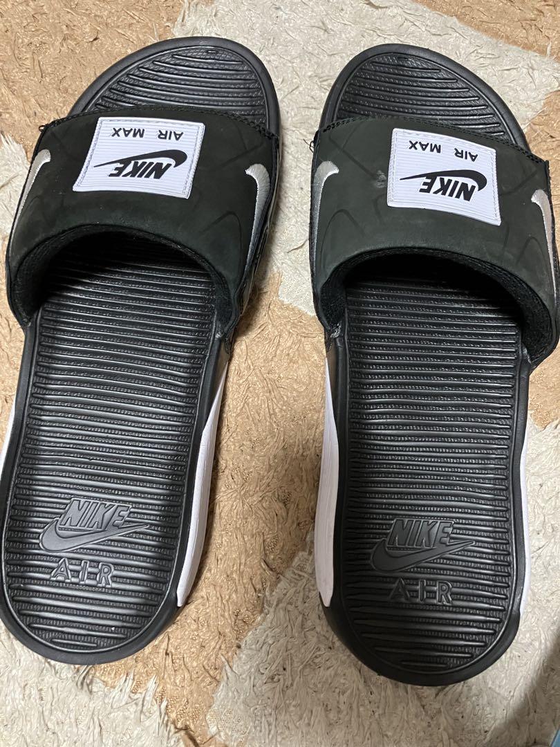 Nike Air Max スライドサンダル ブラック/ホワイト　28センチ靴