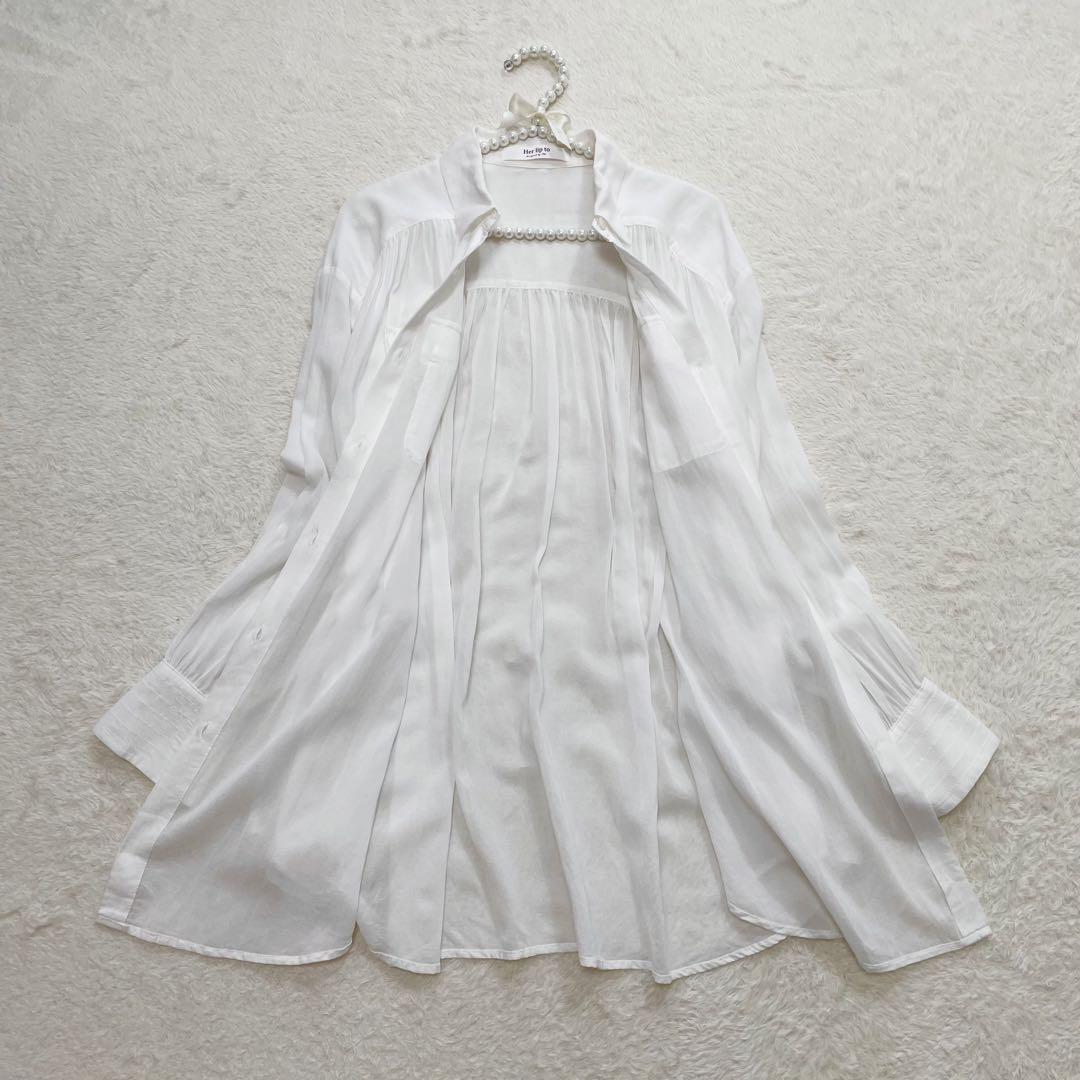 ハーリップトゥ Prevost Voile Sheer Shirt （1084） - メルカリ