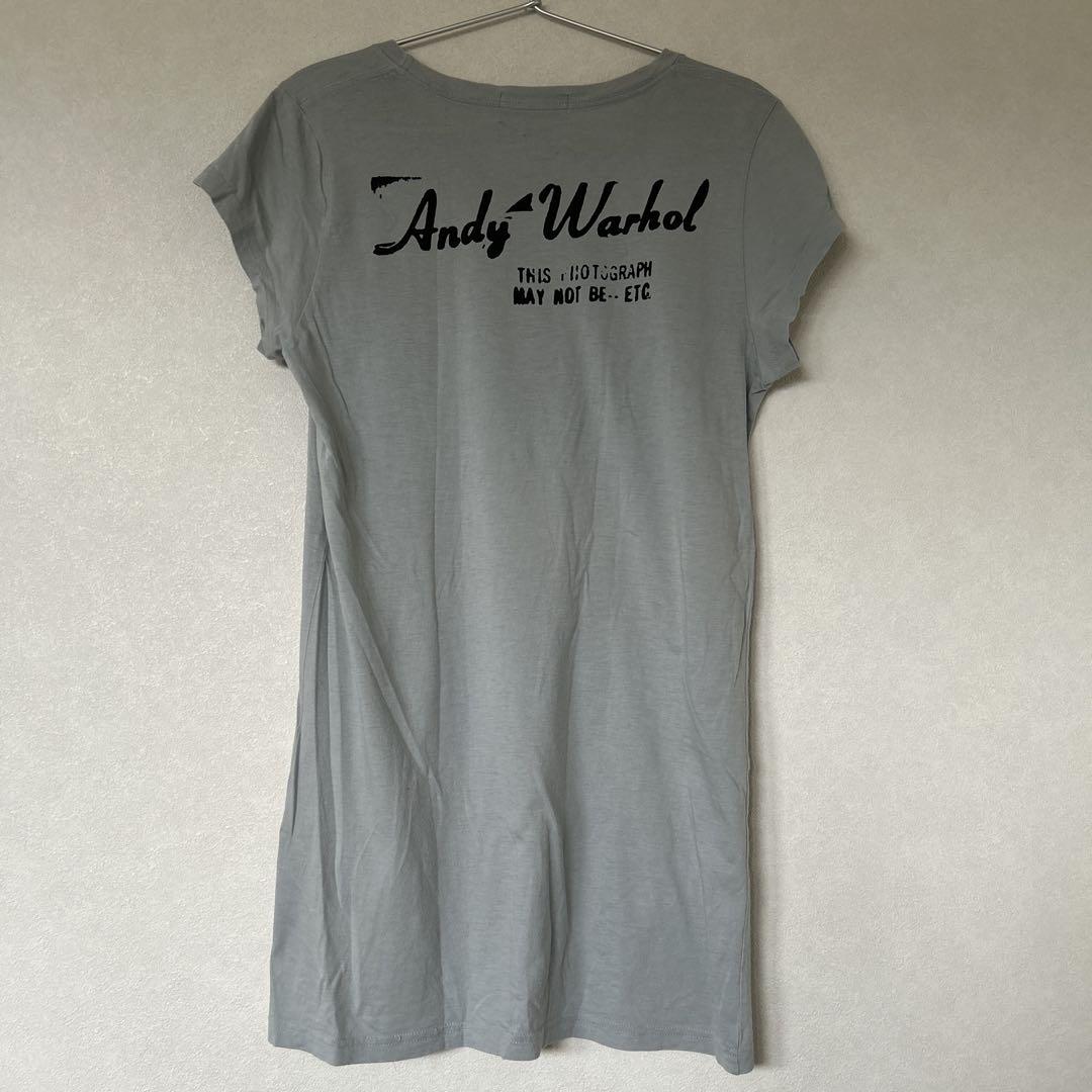 ヒステリックグラマー アンディウォーホル Tシャツ チュニック ヒステリックグラマー アンディウォーホル Tシャツ チュニック