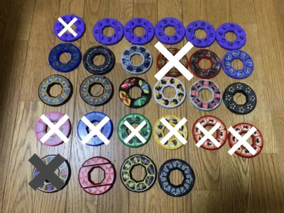 メルカリ 侍戦隊シンケンジャー 玩具 パーツ 部品 秘伝ディスク 等 特撮 9 900 中古や未使用のフリマ