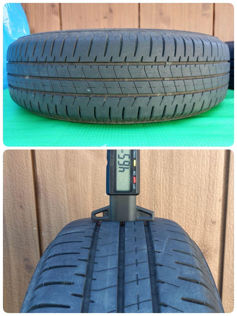 ①hyperion 14インチ アルミホイール 2本 タイヤ付155/65R14