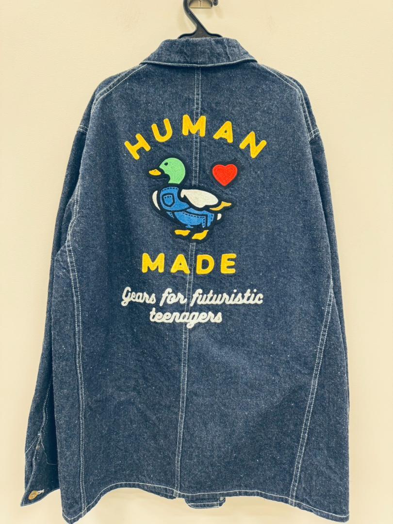HUMAN MADE デニムカバーオールジャケット