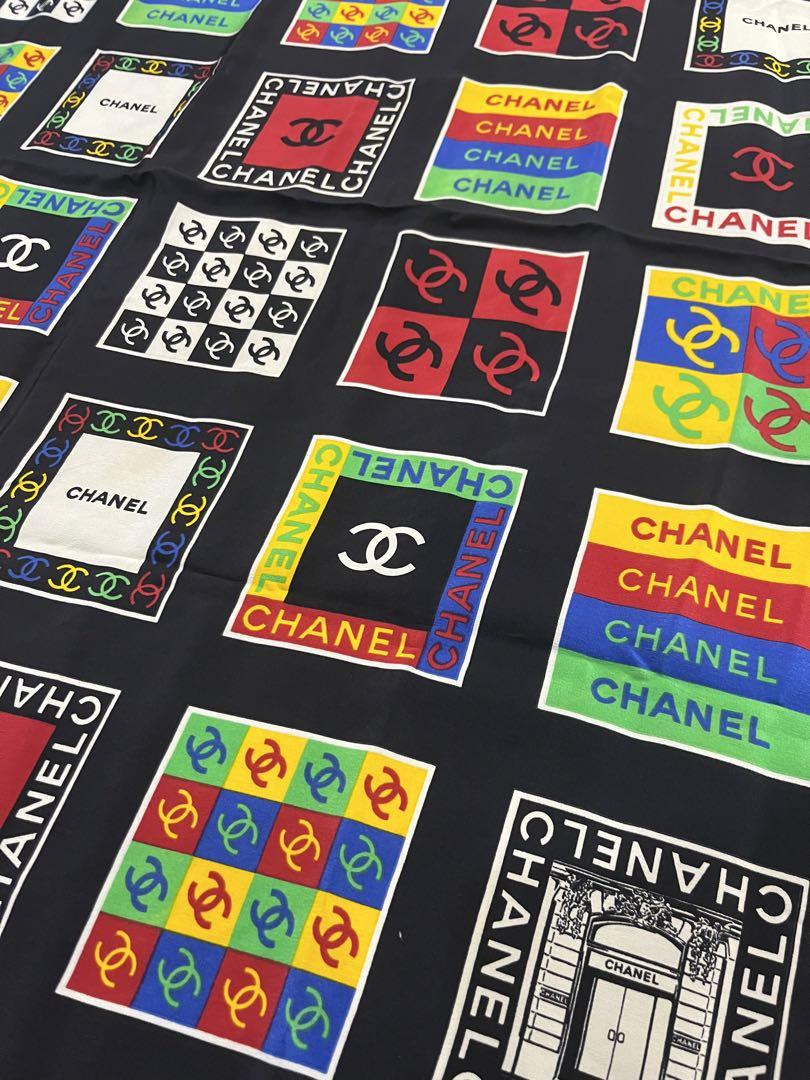 CHANEL シャネル ヴィンテージスカーフ① CHANEL - CHANEL シャネル スカーフ ヴィンテージ の通販 by