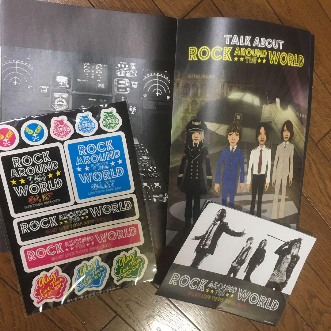 GLAY ロックアラウンドザワールド ライブツアーグッズ - メルカリ