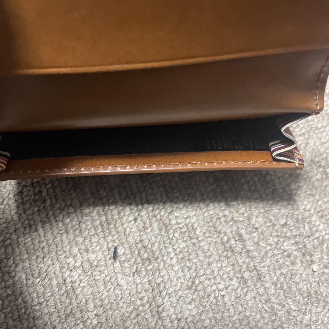 Paul Smith 名刺入れ ブラウン レザー