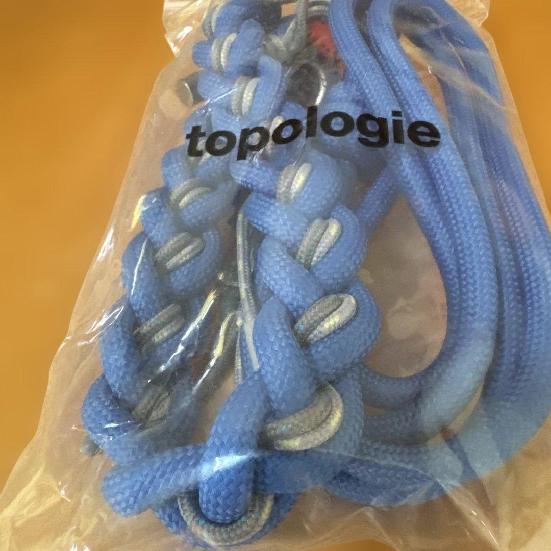 トポロジー　BRAIDED O-ROPE 青