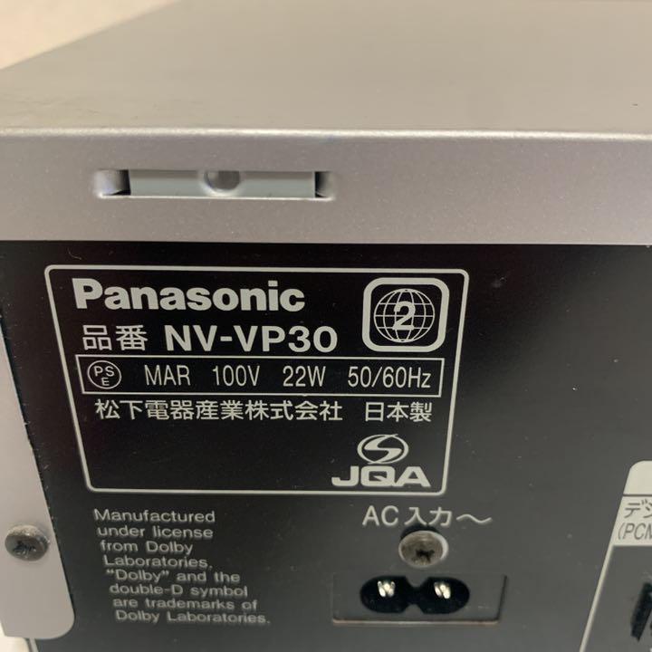 定番人気2022 Panasonic パナソニック DVD VHSビデオデッキ NV-VP30 4AFj6-m28045279942 最安値定番