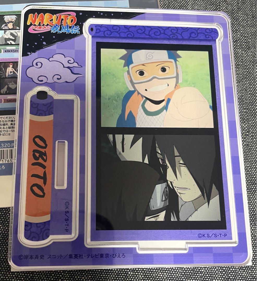 NARUTO ナルト アクリルスタンド うちはオビト - メルカリ