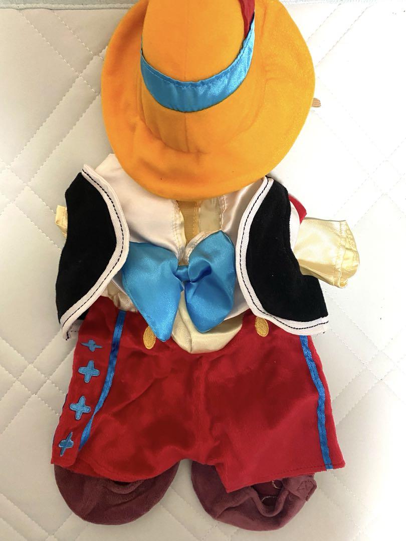 【レア】海外ディズニー　ダッフィー　コスチューム　ピノキオ