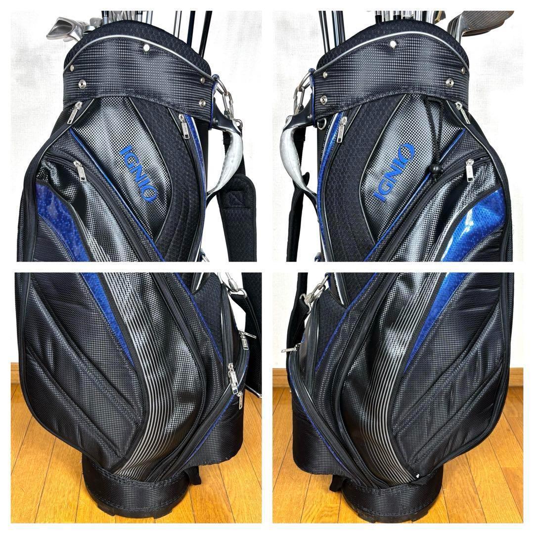 本格派 メンズゴルフクラブ 15本 フルセット MIZUNO イグニオ ゴルフ