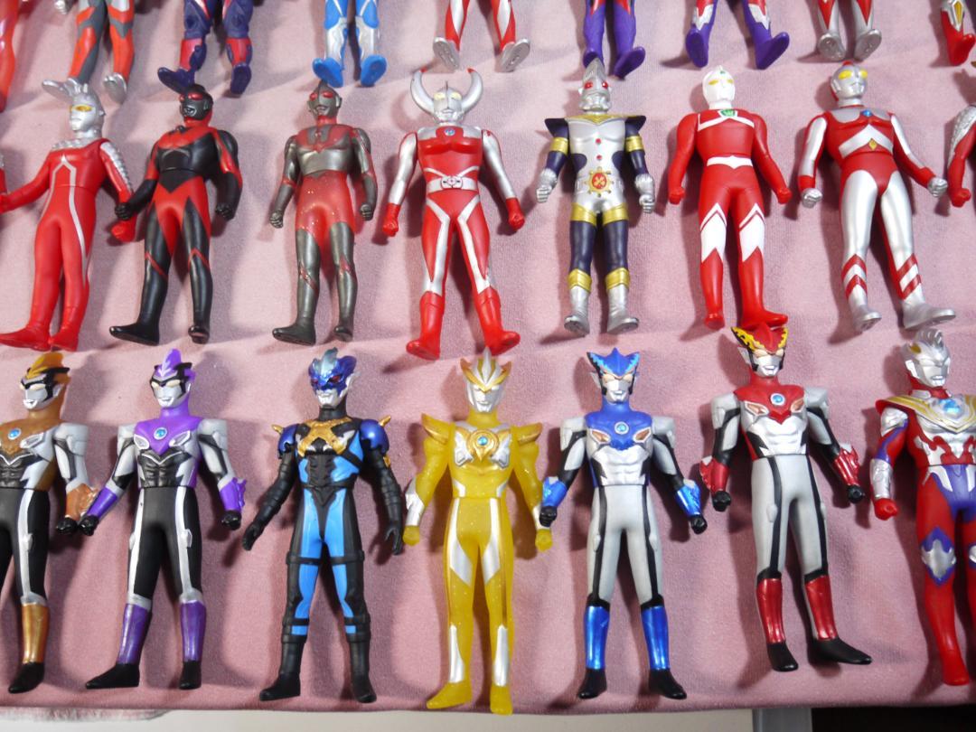 ウルトラヒーローシリーズ500　ウルトラマン　ソフビ　76体セット