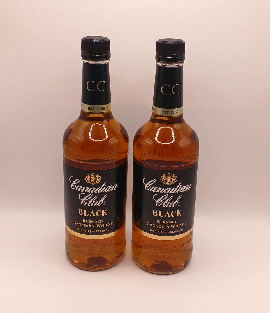 Canadian Club Black 750ml 2本 カナディアンクラブ